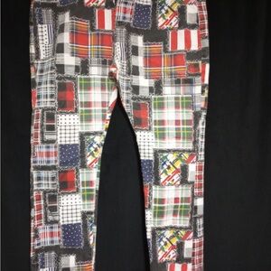 SOLD!!

Denim Plaid pants